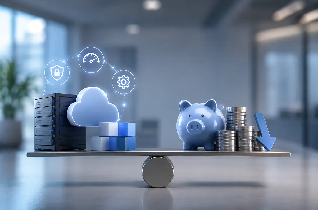 Enterprise platform solutions reduce IT costs via secure, scalable cloud migration and operational efficiency.