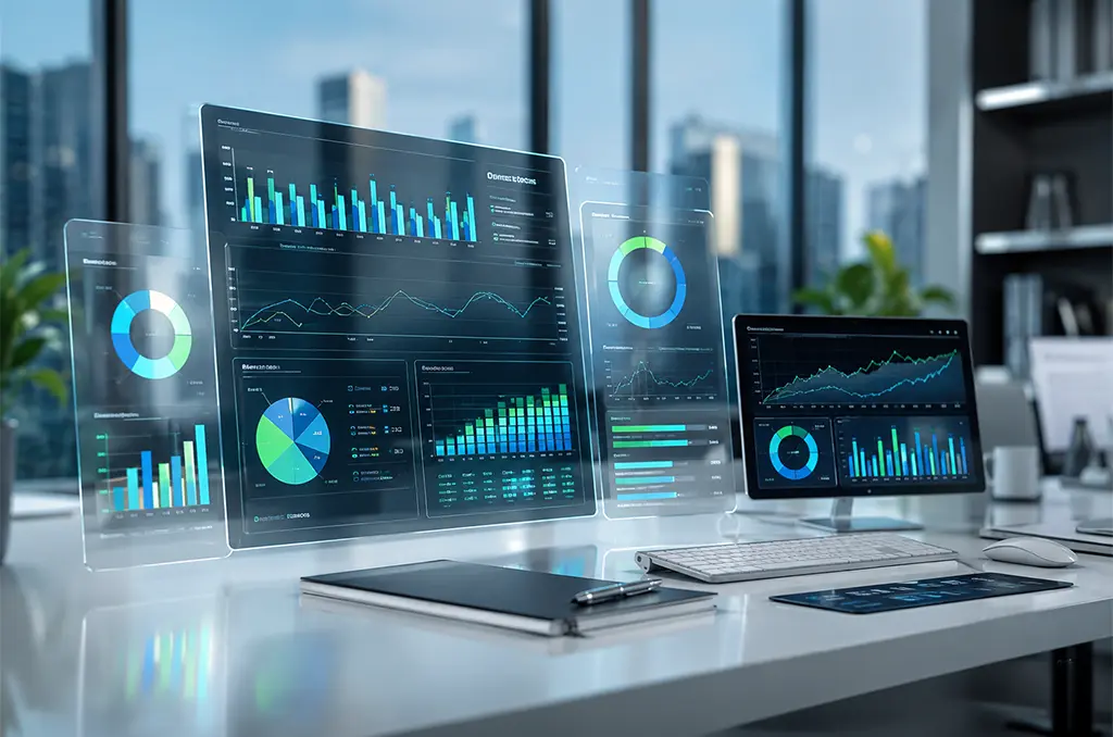 Digital performance dashboards for project-based talent solutions monitoring.