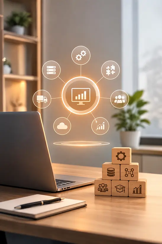 Mokshaa enterprise solutions connecting technology, data, systems and business operations
